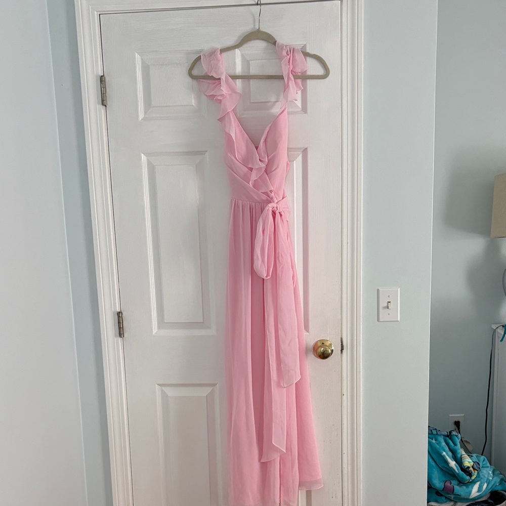 Revelry Pink Bridesmaid Dress 4P NWT